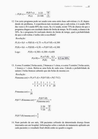 Morettin   estatistica básica, probabilidade