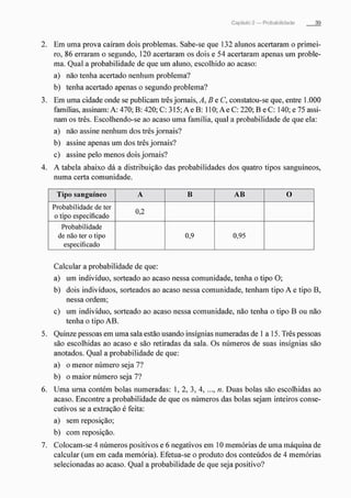 Morettin   estatistica básica, probabilidade