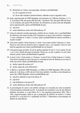 Morettin   estatistica básica, probabilidade