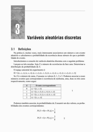 Morettin   estatistica básica, probabilidade