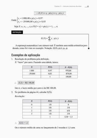 Morettin   estatistica básica, probabilidade