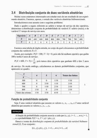 Morettin   estatistica básica, probabilidade