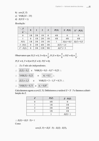 Morettin   estatistica básica, probabilidade