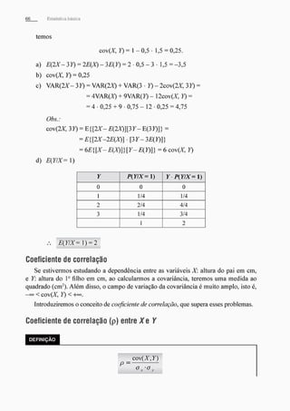Morettin   estatistica básica, probabilidade