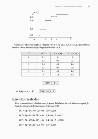 Morettin   estatistica básica, probabilidade