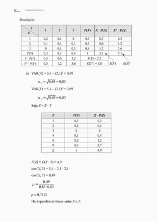 Morettin   estatistica básica, probabilidade