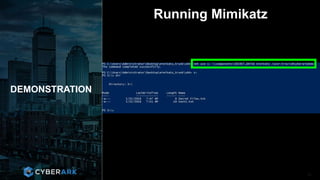 CONFIDENTIAL INFORMATION
DEMONSTRATION
18
Running Mimikatz
 