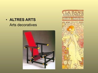 ALTRES ARTS Arts decoratives 