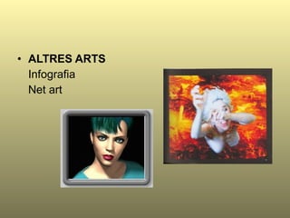 ALTRES ARTS Infografia Net art 