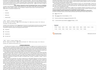 era possível ver “uma vaga de espuma galgar o costão sul da ilha das Palmas” – tudo isso, diz, são “violências primaveris”.
Um tico-tico, “com uma folhinha seca de capim no bico”, começara a construir seu ninho. E as “moitas de azaleias e manacás
em flor” traziam promessas da vida. “O tempo vai passando, poeta”, arremata Rubem. “Chega a primavera nesta Ipanema,
toda cheia de sua música e de seus versos. Eu ainda vou ficando um pouco por aqui – a vigiar, em seu nome, as ondas, os
tico-ticos e as moças em flor. Adeus.”
(TAUIL, Guilherme. Disponível em: https://cronicabrasileira.org.br/. Acesso em: 22/03/2024.)
Considere o verbo sublinhado no trecho: “Conhece tudo de tico-tico, curió, sanhaço, cardeal, sabiá, ‘mas em matéria de canário
trata-se de um otário completo e acabado’.” (5º§). Ao considerar o contexto em que se insere, é correto afirmar que seu
sujeito pode ser corretamente classificado como:
A Simples.
B Inexistente.
C Desinencial.
D Indeterminado.
Ano: 2024 Banca: Instituto Consulplan Órgão: Prefeitura de Pouso Alegre - MG
Considere o termo sublinhado no trecho “Decerto Braga se emocionou com aquele espécime masculino que trocava a liberdade
pela companhia da amada.” (6º§). Caso reescrita a frase, os advérbios/locuções adverbiais dispostos nas alternativas
corretamente o poderiam substituir sem alteração de sentido, EXCETO:
A Certamente.
B Com certeza.
C Sisudamente.
D De modo certo.
Ano: 2024 Banca: Instituto Consulplan Órgão: Prefeitura de Divinópolis - MG
O taxista de cabelo branco
Dos taxistas aqui da esquina, só sei o nome do Adão. Na primeira vez que peguei seu táxi, ele apontou para fora da
janela, disse “olha só, as goiabeiras da Henrique Schaumann tão carregadas” e, quando reparei nas goiabas que brotavam no
canteiro central da avenida, já éramos amigos de infância. Adão conhece todas as árvores frutíferas espalhadas pela cidade
e, sempre que me leva a algum lugar, faz um relatório detalhado de seu esparso pomar: conta que as jacas do parque da
Luz tão quase caindo em cima dos carros, que a mangueira da avenida Pacaembu tá atraindo um bando de maritacas, que
houve um bafafá na zona leste porque a prefeitura ameaçou cortar um abacateiro, lá na rua Padre Adelino.
Muito diferente do Adão é o taxista de cabelo branco. Seu nome não sei e admito que, até a última quinta, não estava
interessado em saber. Havia, entre mim e o taxista de cabelo branco, um certo desconforto. Veja, não sou homem de
alimentar inimizades e costumo preferir o acordo ao conflito, mas em algumas ocasiões não há consenso possível: antes da
última Copa do Mundo eu reclamei do Dunga, o sujeito resolveu apoiar o obtuso treinador e, irritado, fez um longo discurso
defendendo a supremacia da prudência, da ordem e da disciplina sobre a ousadia, a criatividade e a beleza – como eu
poderia ficar calado?
Estou longe de ser um aventureiro. Sou caseiro e covarde como um cocker-spaniel. Talvez por isso mesmo, por procurar
no mundo o que não trago em mim, é que prefira o gol de bicicleta, o “Soneto da fidelidade” e um solo de chaleira de
Hermeto Pascoal à seleção alemã, aos enxadristas russos, à ponte Rio-Niterói. O taxista de cabelo branco, contudo, não
pensa como eu. Quando tentei convencê-lo de que o futebol não tinha nenhum sentido senão pela beleza, ele riu, e, como
todos os arautos da mediocridade, mencionou 82 com desprezo. Eu afirmei que preferia a derrota de 82 à vitória de 94, e
foi aí que a conversa melou de vez; ele bufou, ligou o rádio e aquele ruído instalou-se entre nós, definitivamente.
Não, não definitivamente. Na última quinta, eu e o taxista de cabelo branco estávamos na Vinte e Três de Maio, a
caminho de Congonhas, imersos em nossa silenciosa discórdia, quando tocou meu celular. Durante os últimos meses, eu e
minha mulher vínhamos procurando um lugar para morar. Depois de um sem-número de tristes visitas a quintais
azulejados, pesadelos de cerejeira & esquadrias de alumínio, finalmente encontramos uma linda casa com jardim, uma
mesa à sombra duma jabuticabeira, onde vislumbramos cafés da manhã que entrariam pela tarde, almoços que entrariam
pela noite e os filhos, claro, que em breve entrarão em nossas vidas. Fizemos uma proposta um pouco abaixo do que o
119 Q2605097 >
Português Morfologia , Advérbios
Prova: Instituto Consulplan - 2024 - Prefeitura de
Pouso Alegre - MG - Agente Administrativo
120 Q3045114 >
Português Morfologia - Verbos
Provas: Instituto Consulplan - 2024 - Prefeitura de
Divinópolis - MG - Atendente Consultório Dentário - PSF ...
proprietário estava pedindo, ele ficou de pensar, sumiu e, quando já estávamos quase desistindo de receber uma resposta,
eis que meu celular começa a tremer e gritar, exibindo o nome do homem na telinha, pequeno oráculo de cristal líquido.
Atendi, nervoso. Ele disse que topava, fechamos negócio.
Quando desliguei, já estávamos no aeroporto, o carro encostando no meio-fio, com o pisca-alerta ligado. “Comprei uma
casa!”, eu disse, exultante, ao motorista. “Vou pegar dinheiro do banco, vou pagar juros por muitos e muitos anos, mas terei
uma casa!”. O taxista de cabelo branco me sorriu, genuinamente feliz. “Não tem problema pagar pro banco. Importante é
que a casa é sua. É um grande passo na vida.”
Sorri de volta, entendendo e compartilhando a alegria de meu ex-antípoda: endividar-se para garantir um teto e um
jardim era o meio caminho entre nós dois, um ato contendo a mesma medida de ousadia e prudência. Apertamos as mãos
e fui para o Rio de Janeiro, contente com meu futuro e acreditando na concórdia universal.
(À maneira de Braga: O taxista de cabelo branco, por Antonio Prata. Literatura. Equipe IMS. Em: junho de 2011.)
Em todas as transcrições textuais, as formas verbais sublinhadas estão flexionadas no mesmo tempo, EXCETO, em:
A “Atendi, nervoso.” (4º§)
B “Adão conhece todas as árvores frutíferas [...]” (1º§)
C “O taxista de cabelo branco me sorriu, genuinamente feliz.” (5º§)
D “[...] antes da última Copa do Mundo eu reclamei do Dunga, [...]” (2º§)
Respostas
101: D 102: A 103: A 104: C 105: A 106: B 107: D 108: C 109: B 110: A 111: A
112: A 113: B 114: A 115: D 116: C 117: D 118: X 119: C 120: B
www.qconcursos.com
 