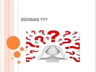 DÚVIDAS ???
 