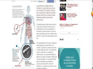 Antibiograma
Detecção de Bactérias
 