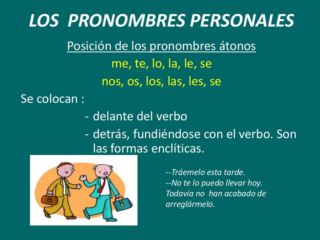 Pronombres