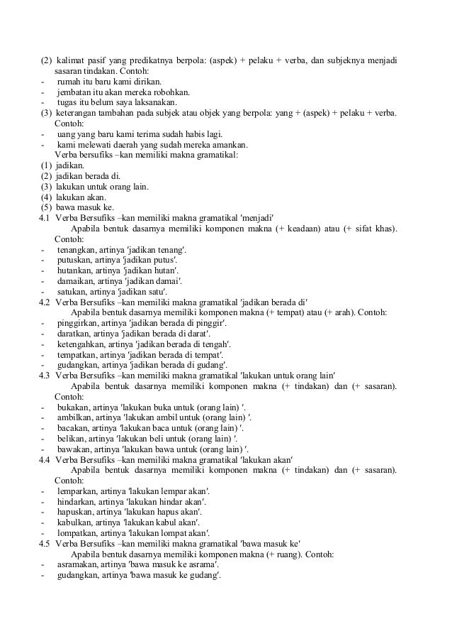 Morfologi pembentukan verba referensi