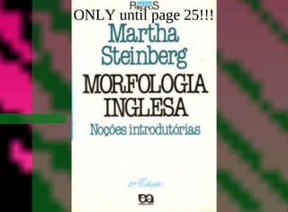 Morfossintaxe