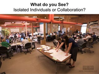 What do you See? 
Isolated Individuals or Collaboration? 
• Introduction 
 