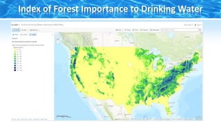 Index of Forest Importance to Drinking Water
 