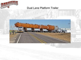 Dual Lane Platform Trailer 