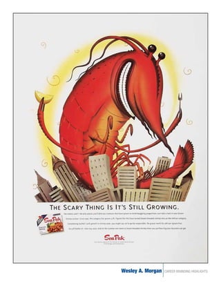 Wesley A. Morgan   CAREER BRANDING HIGHLIGHTS
 