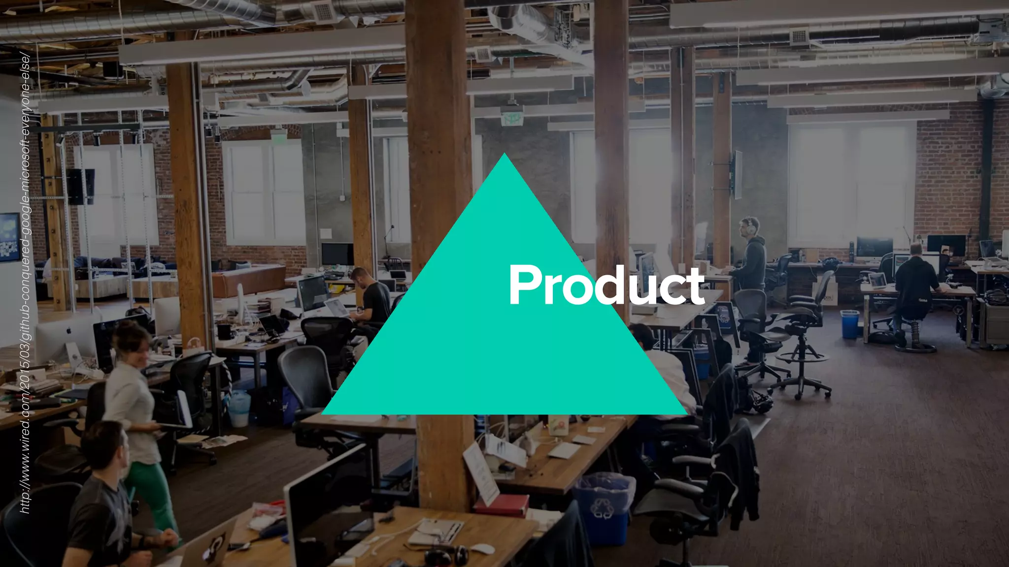 Product
http://www.wired.com/2015/03/github-conquered-google-microsoft-everyone-else/
 