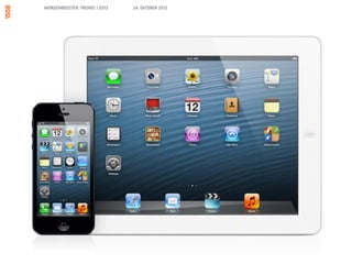 MORGENBOOSTER: TRENDS I 2013   24. OKTOBER 2012
 