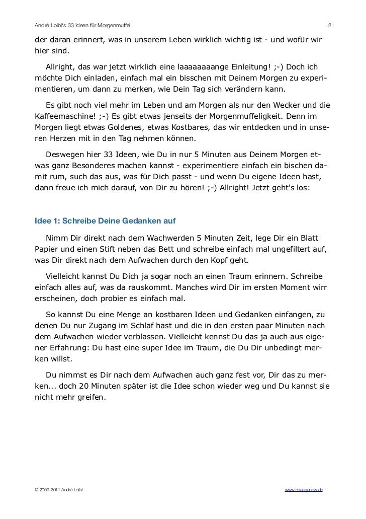 Motivation Und Energie Am Morgen Gratis Ebook