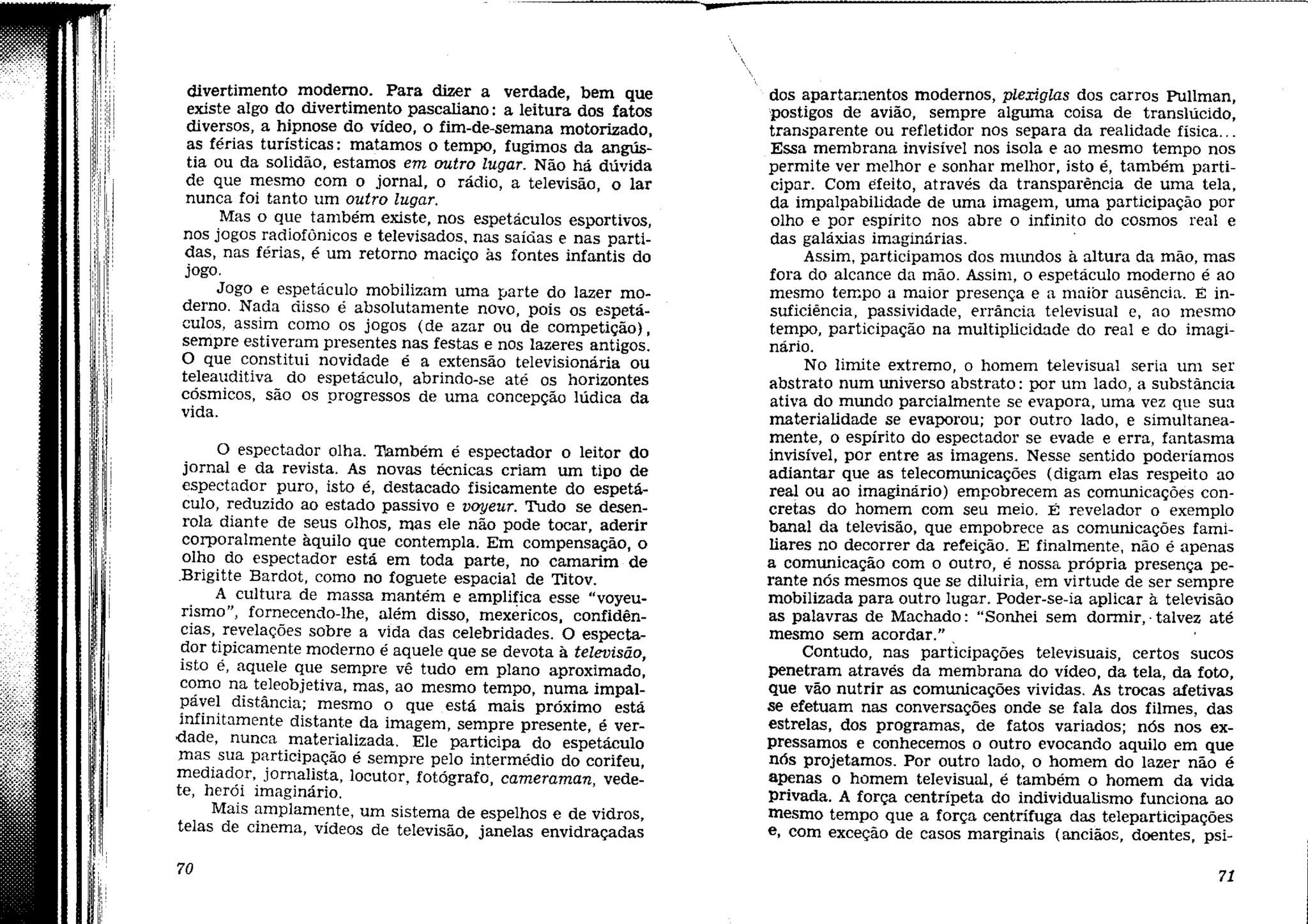 Cultura de Massas no Século XX.