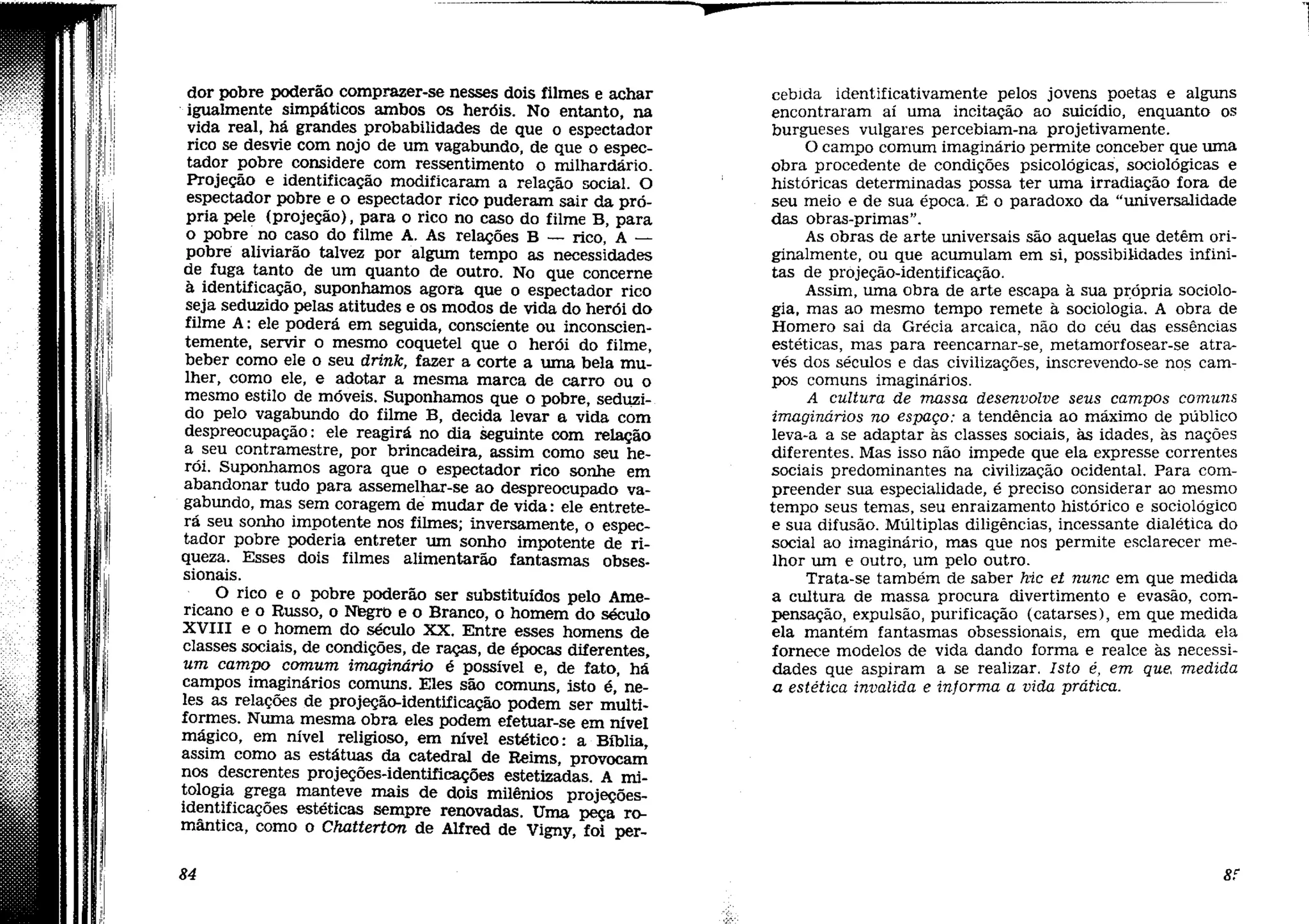 Cultura de Massas no Século XX.