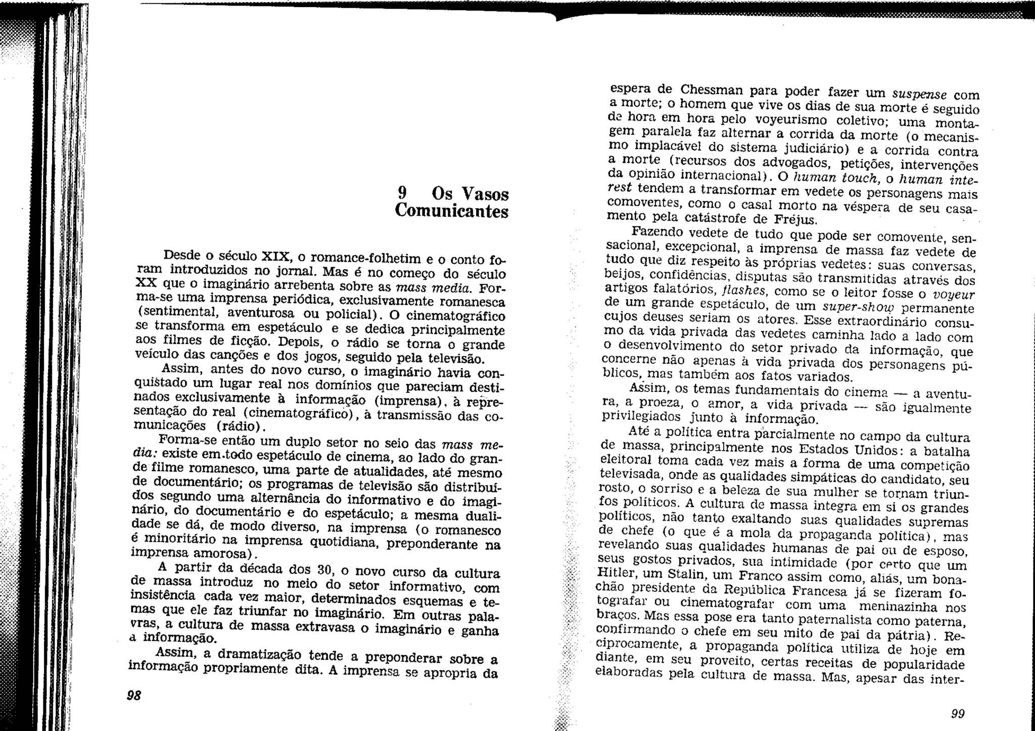 Cultura de Massas no Século XX.