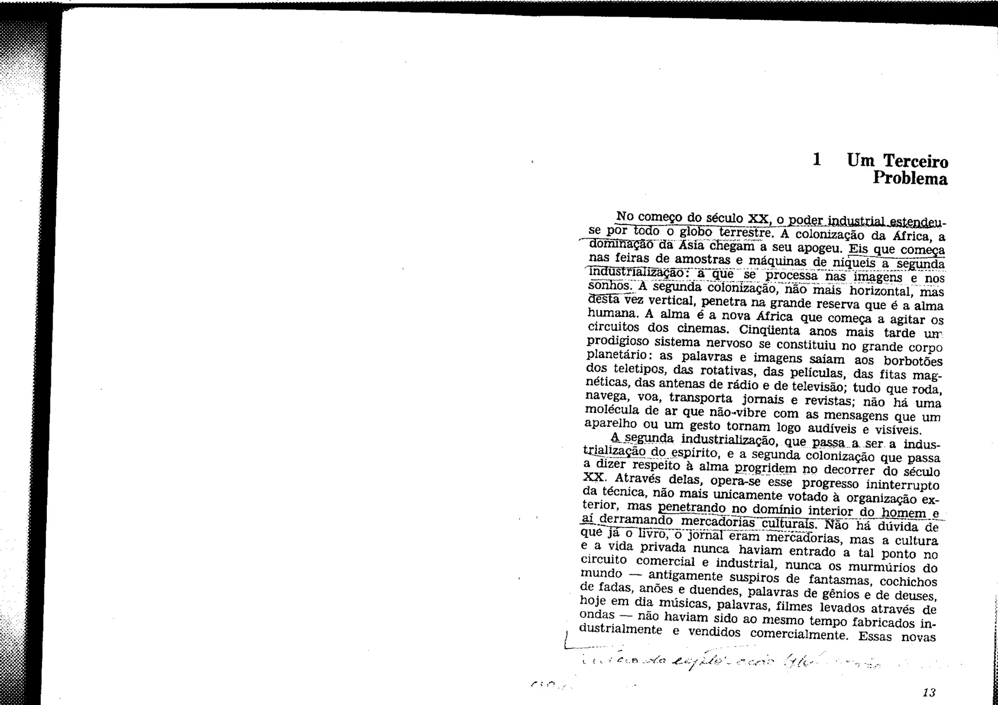 Cultura de Massas no Século XX.