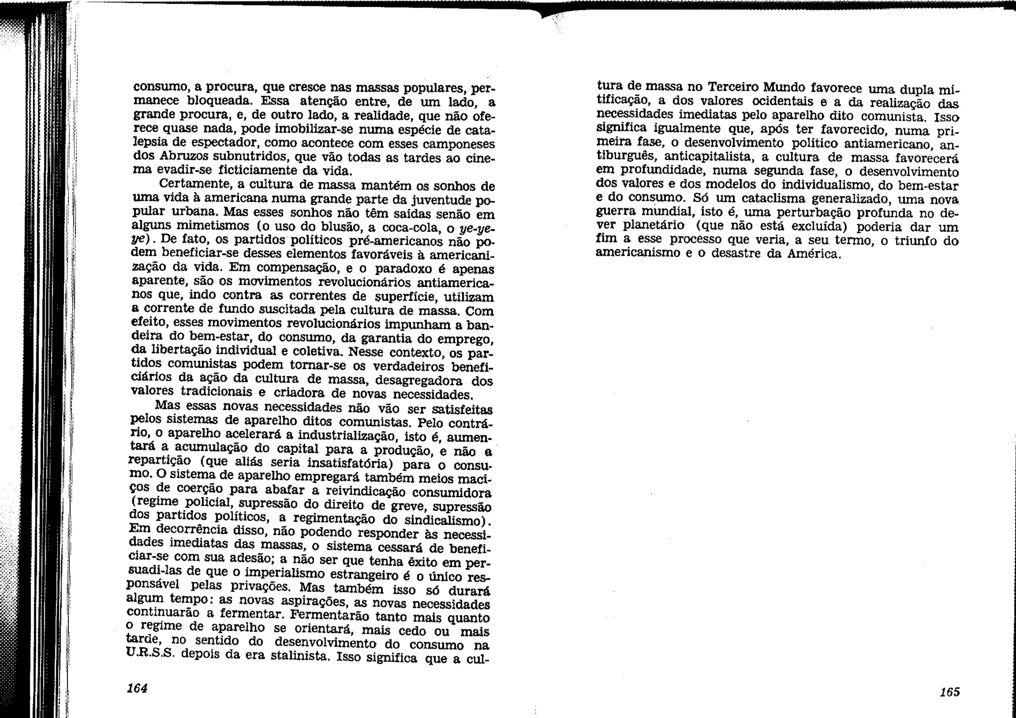 Cultura de Massas no Século XX.