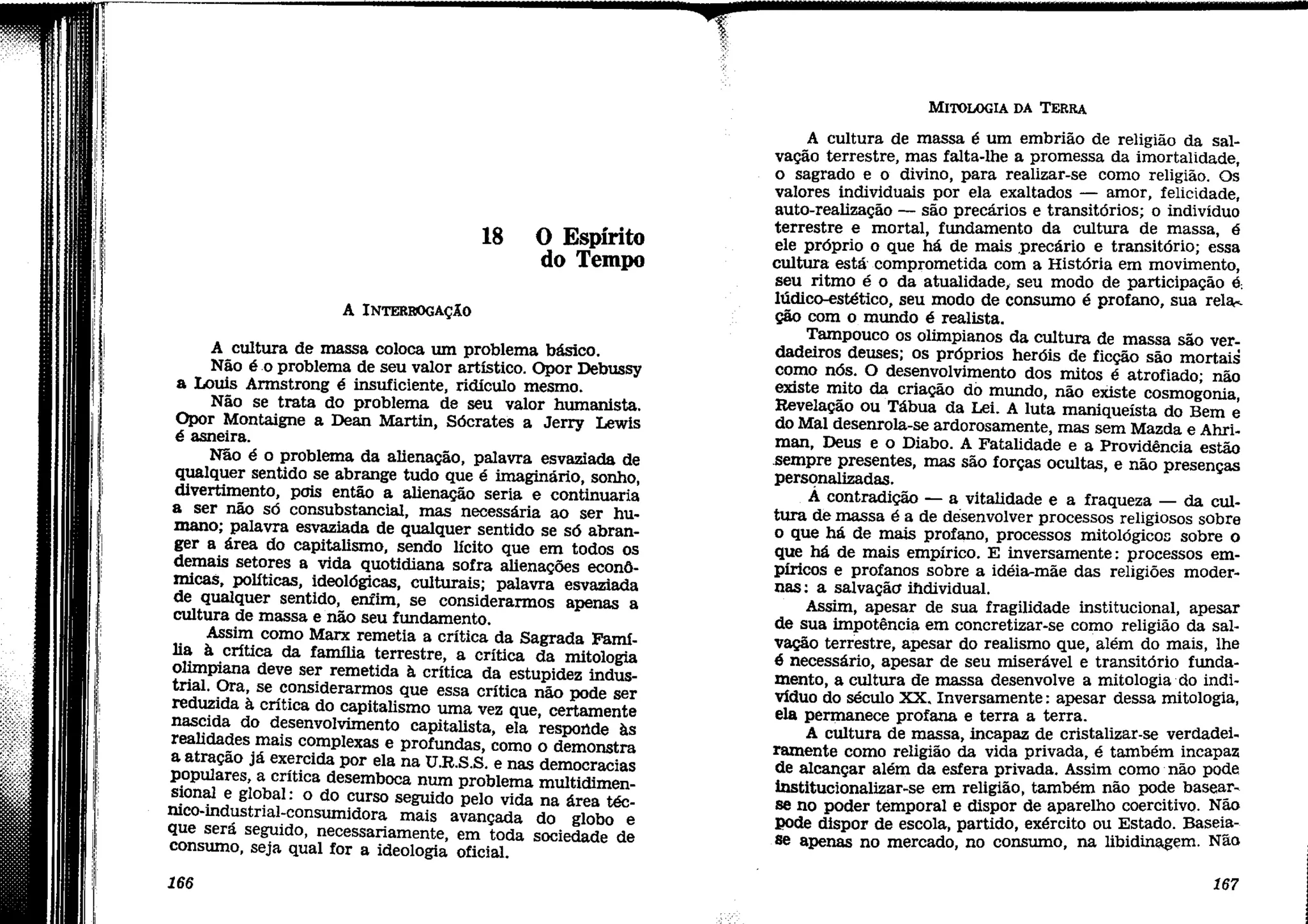 Cultura de Massas no Século XX.