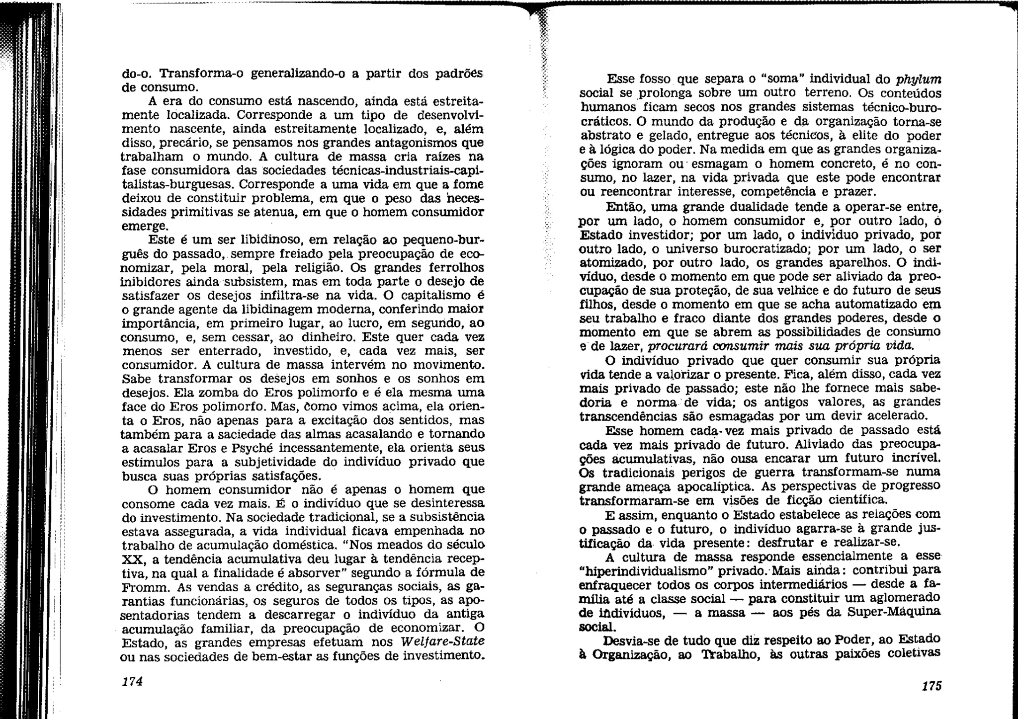 Cultura de Massas no Século XX.