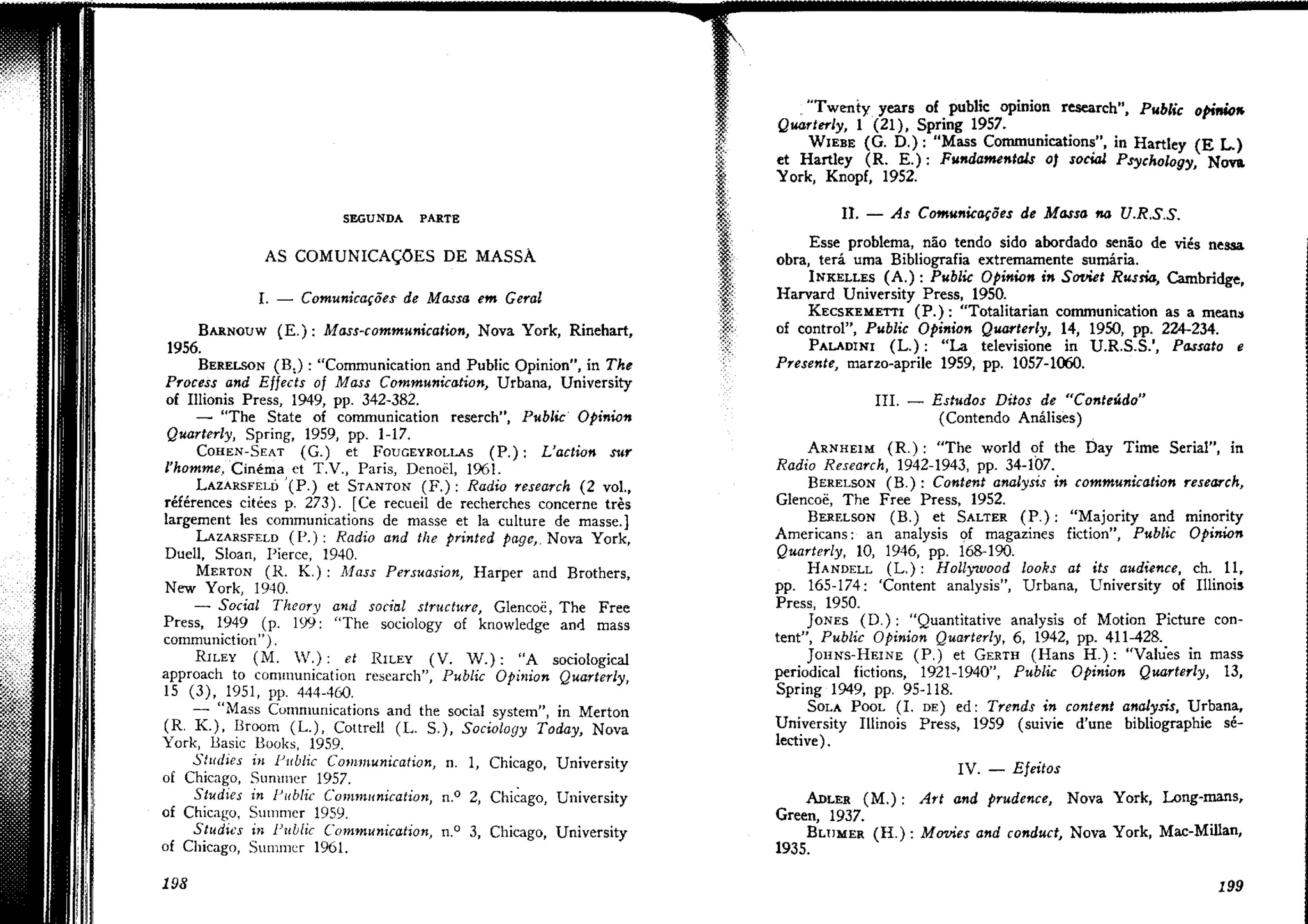 Cultura de Massas no Século XX.