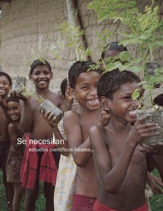16 
Se necesitan 
estudios científicos locales...  