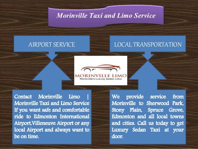 morinville taxi and limo