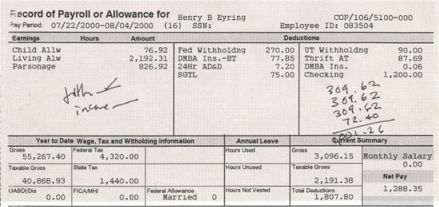 salary paycheck