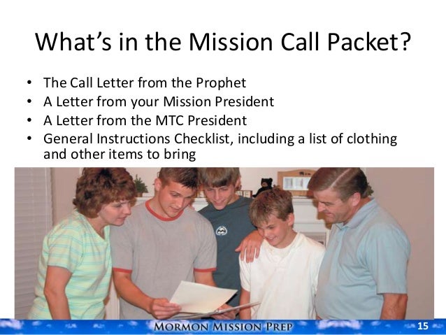 Receiving the Call to Serve a Mission