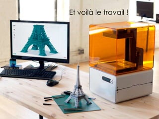 Fichier 3d
de base
Et voilà le travail !
 