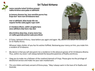 Vaisnava Morning Program