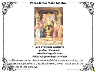 Vaisnava Morning Program
