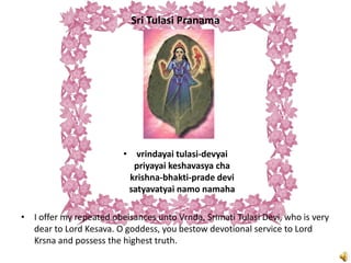 Vaisnava Morning Program