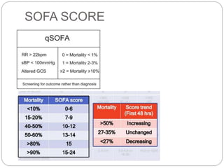 SOFA SCORE
 