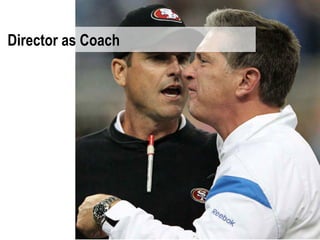 Director as Coach
 