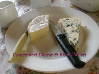 Camembert Cheese & Blue Cheese!