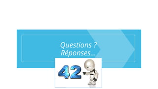 Questions ?
Réponses…
 