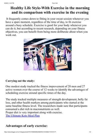 Morning vs evening exercise.pdf