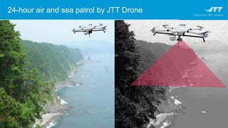 24-hour air and sea patrol by JTT Drone
 