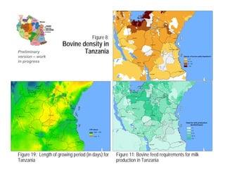 Targeting the dairy value chain for Tanzania: Mapping for site selection