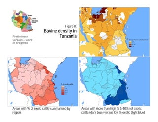 Targeting the dairy value chain for Tanzania: Mapping for site selection